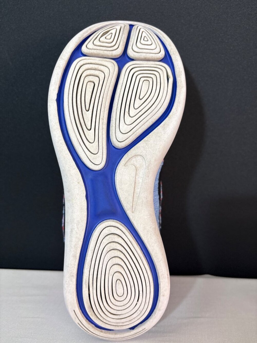 Nike LunarEpic Flyknit Racer Running Shoes Coral Blue Lightweight Breathable (7) - Picture 12 of 14